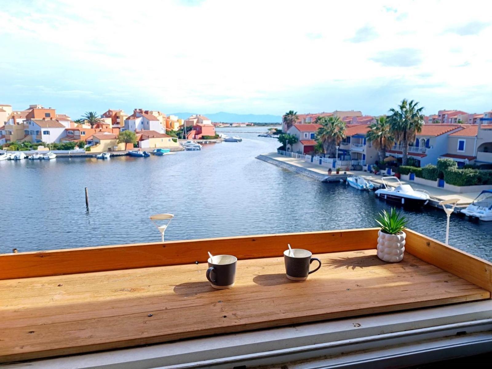 Charmant Appartement Sur La Marina Le Barcarès Eksteriør bilde